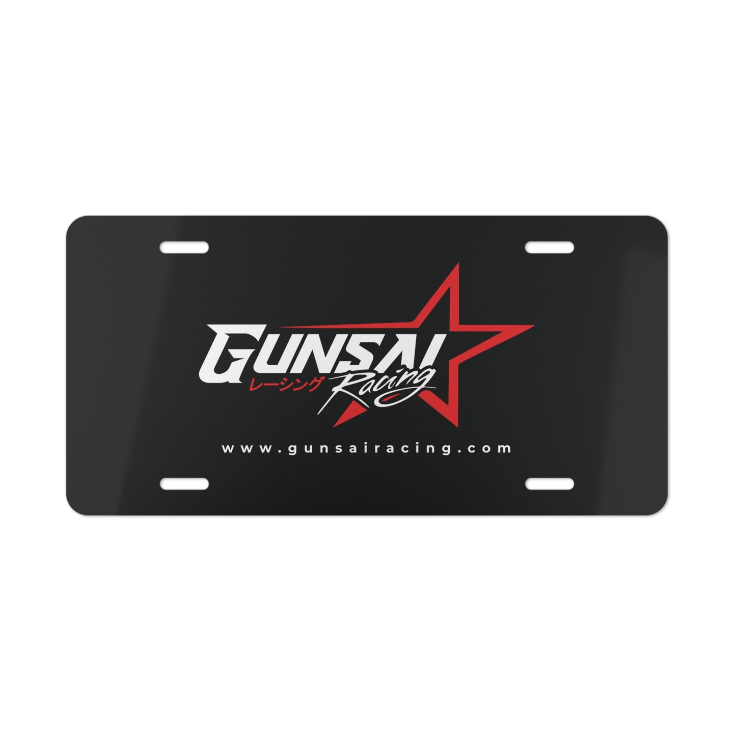 Gunsai Racing Vanity Plate – JDM Car Enthusiast License Plate