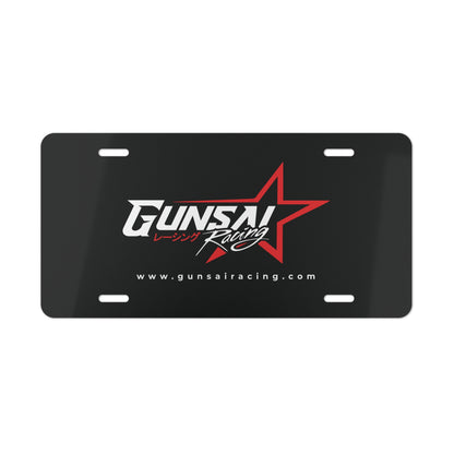 Gunsai Racing Vanity Plate – JDM Car Enthusiast License Plate