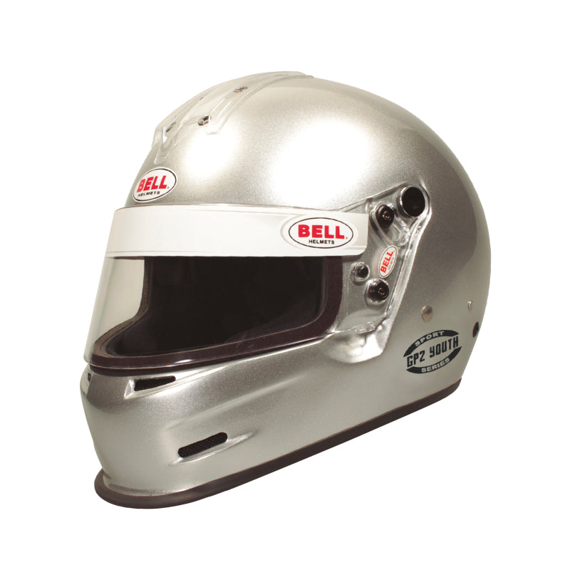 Brus Racing Bell GP2 SFI241 Brus Helmet - Size 51-52 (Metallic Silver) – Gunsai Racing